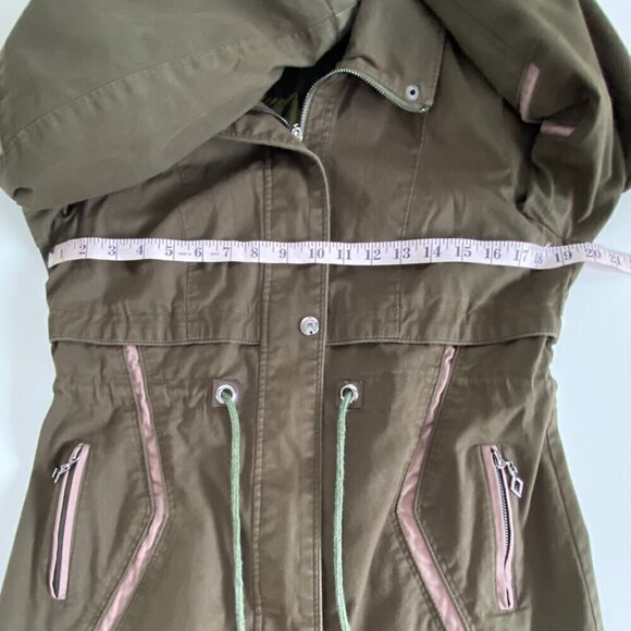 Alamera Khaki Military Style Trench M​​ - Picture 8 of 11